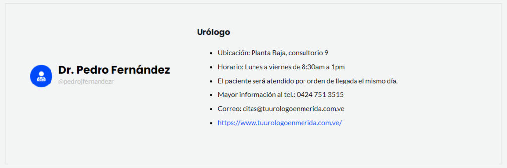 atención médica